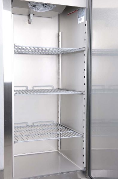 Gastro Edelstahl-Kühlschrank 1-türig GN 1/1 -429 l