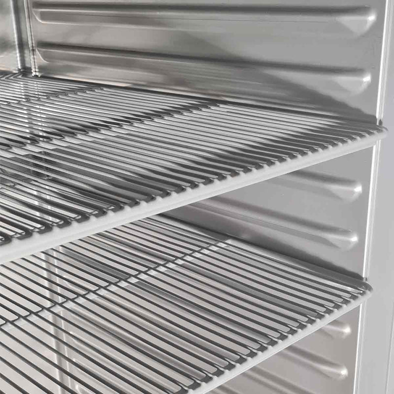 PREMIUMLINE Kühlschrank 1400 / 2-türig GN 2/1 - Glas