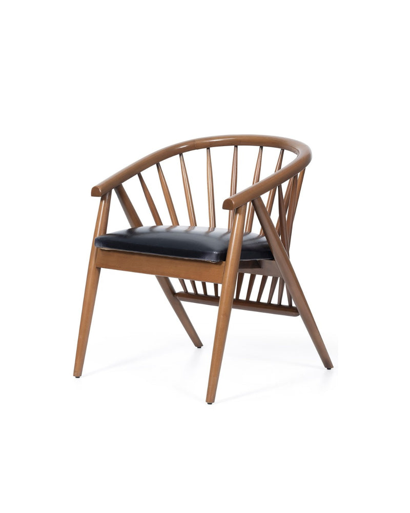 Antiker Holzstuhl im Vintage-Stil – rustikal & stilvoll