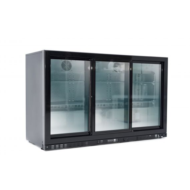 BASICLINE bar buzdolabı 320 litre, sürgülü kapılı - 230 V 