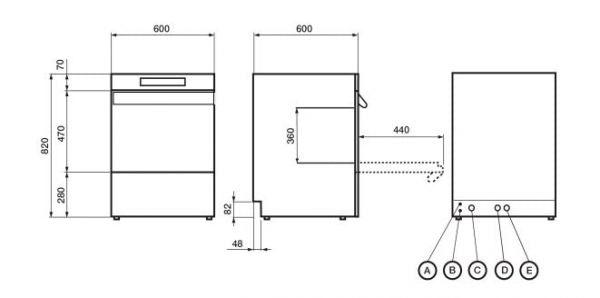 PROFILINE Geschirrspülmaschine - 230 Volt Emre Can Kozan